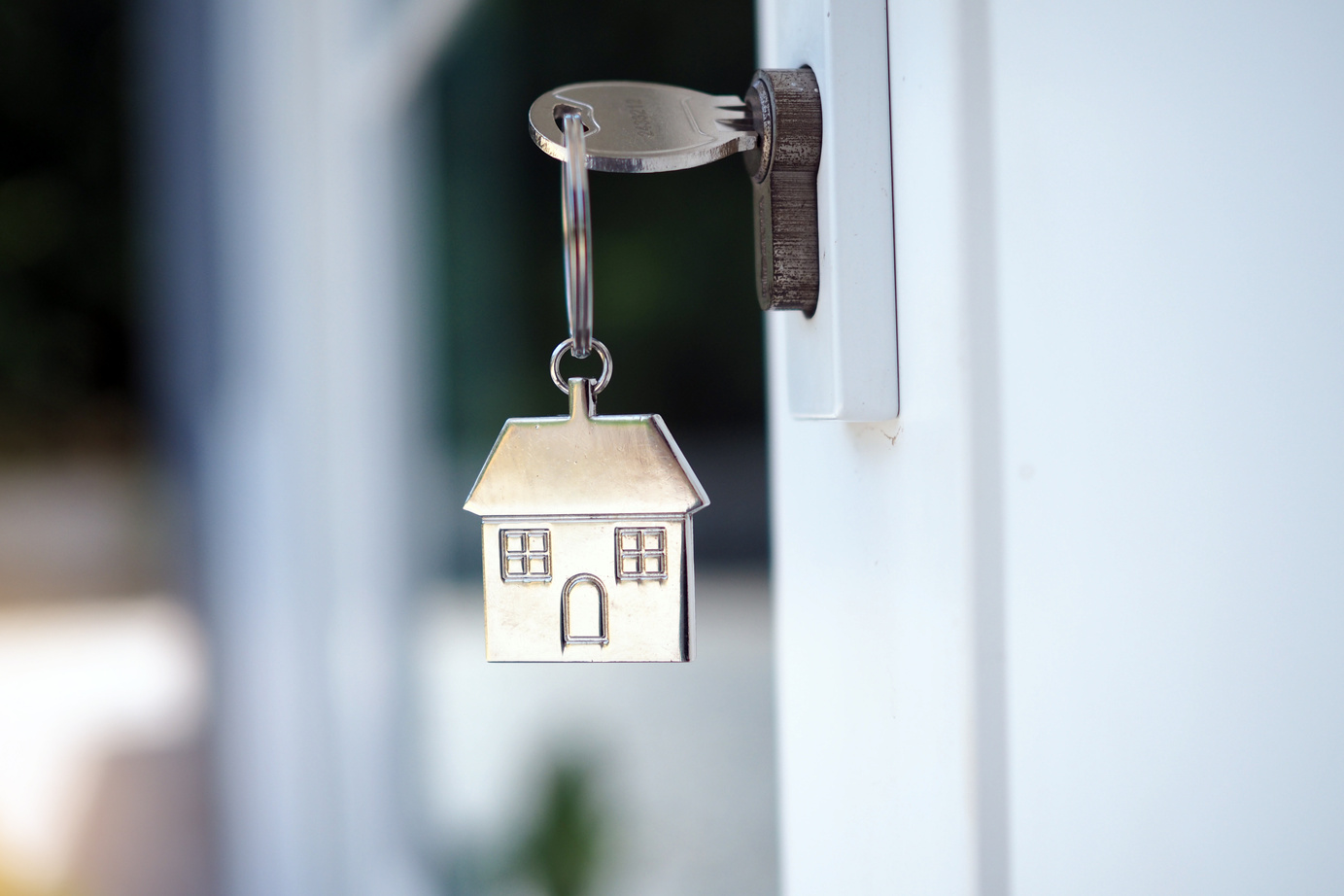 Home Key for Unlocking the New House Door